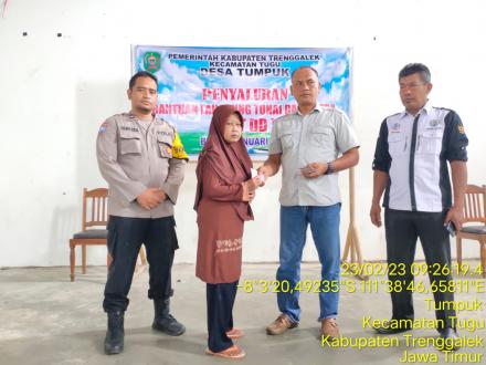 Penyaluran BLT DD Bulan Januari - Februari 2023